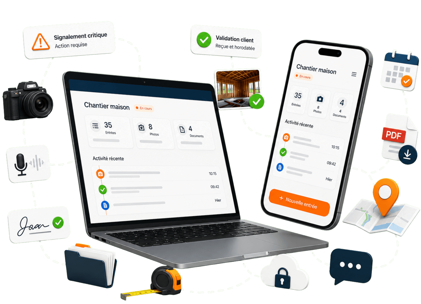 Capture principale du hero marketing